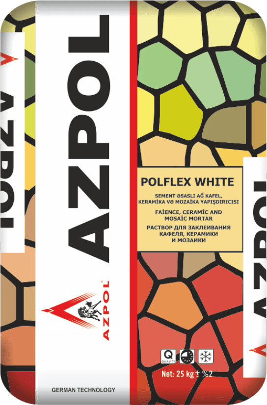 Polflex White (Ağ Mozaika və Keramika Yapışdırıcı)